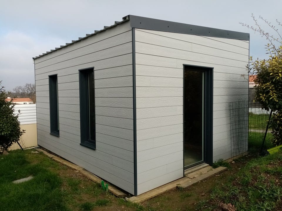 cabane de jardin en ossature bois